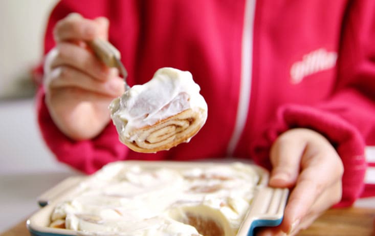 Varma Gifflar med cream cheese-frosting - Recept | Pågen